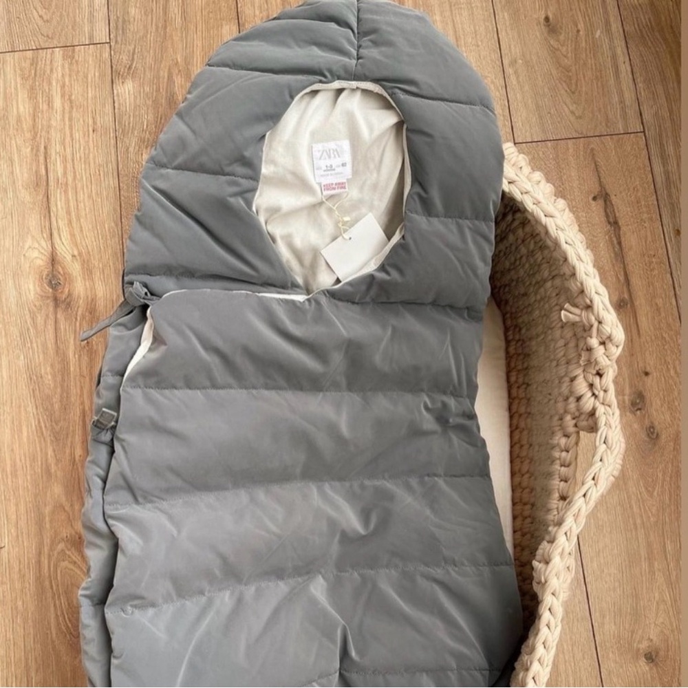 Zara infant winter wrap 1-3 months